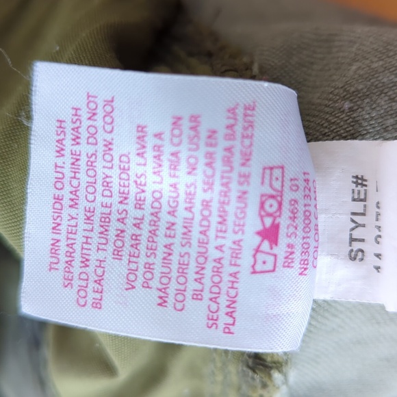 Nobo High Rise Sculpting Skinny Camo Jeans 19 Green Pockets - Picture 5 of 13